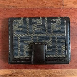 FENDI ZUCCA BIFOLD
